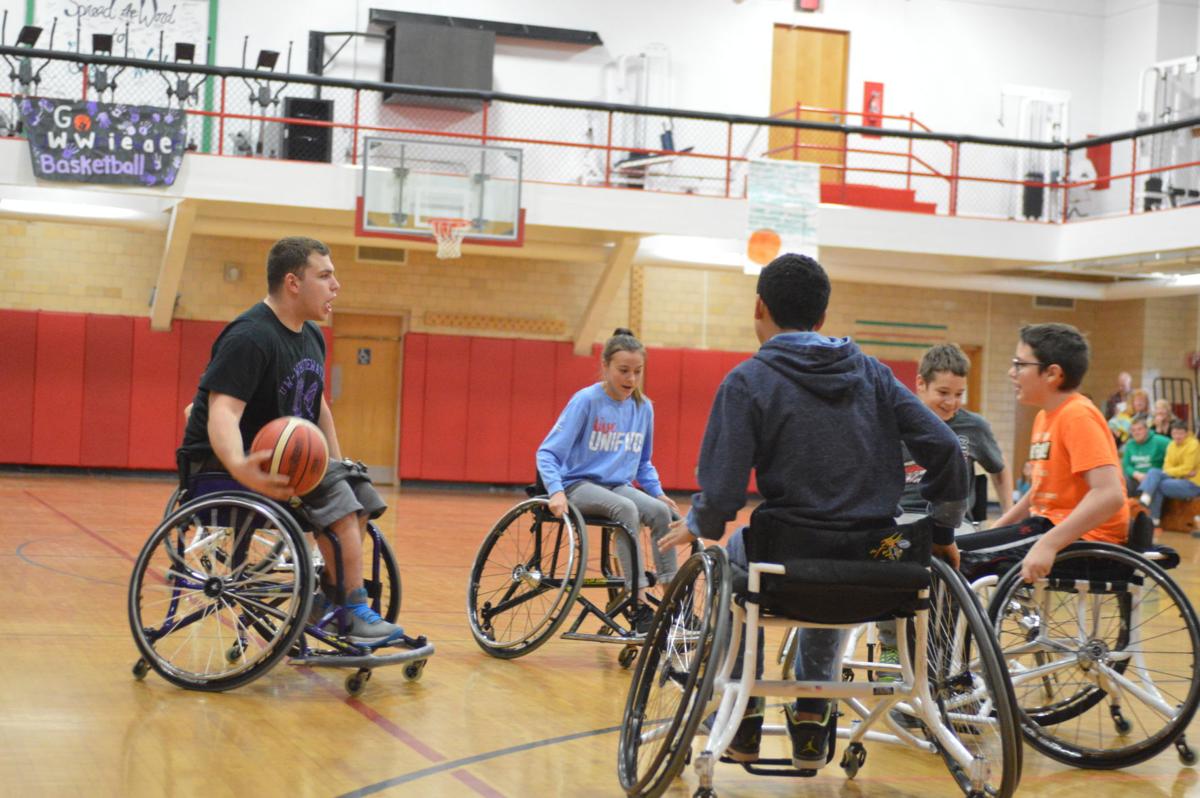 Wheelchair Basketball Team Teaches Columbus Students Lessons In