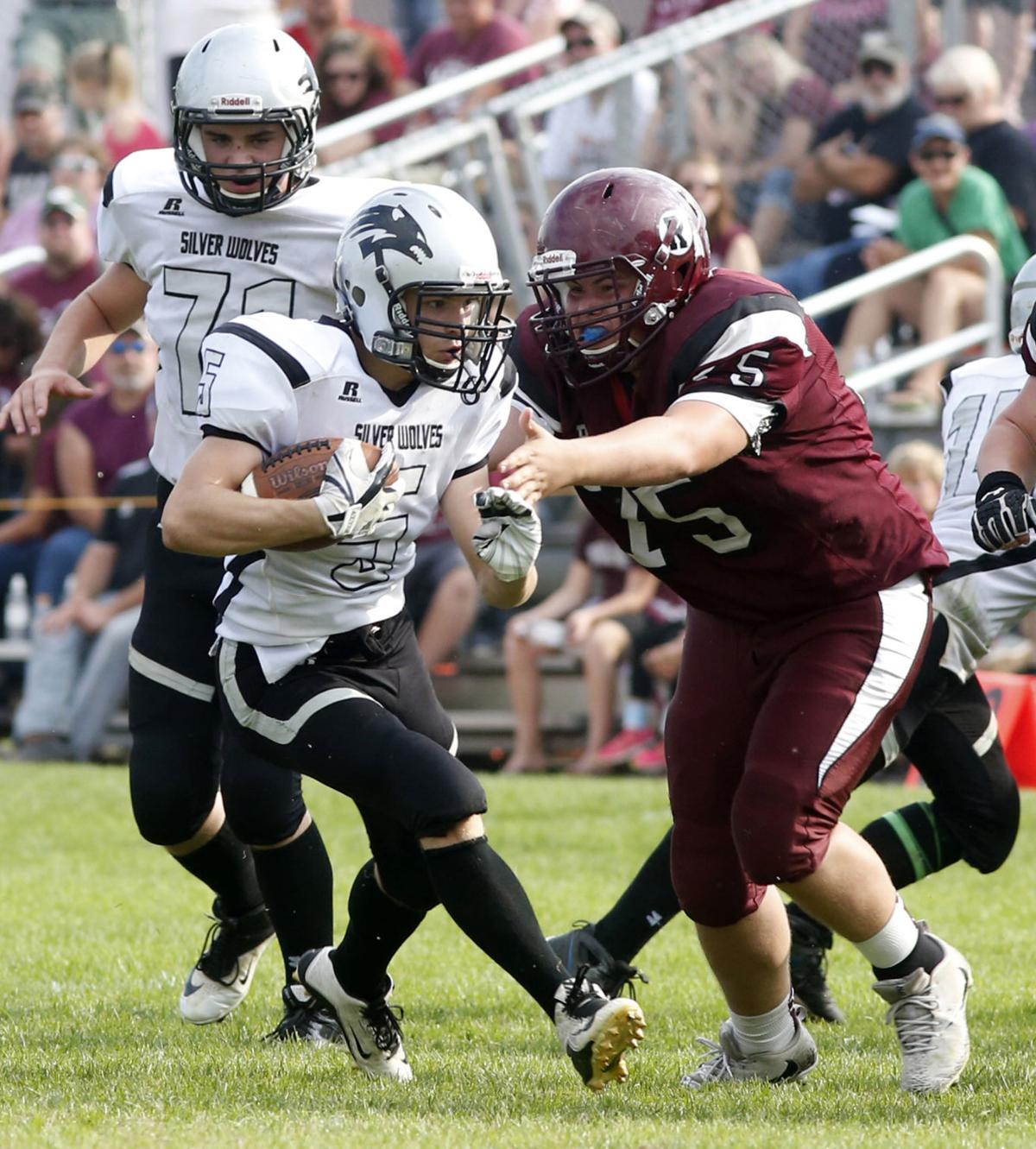 WonewocCenter/Weston defeated by Riverdale Football