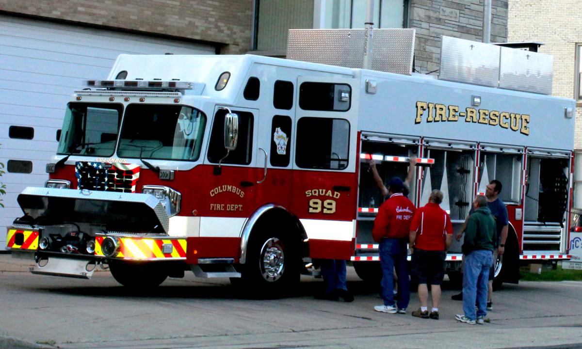 Columbus new rescue truck arrives