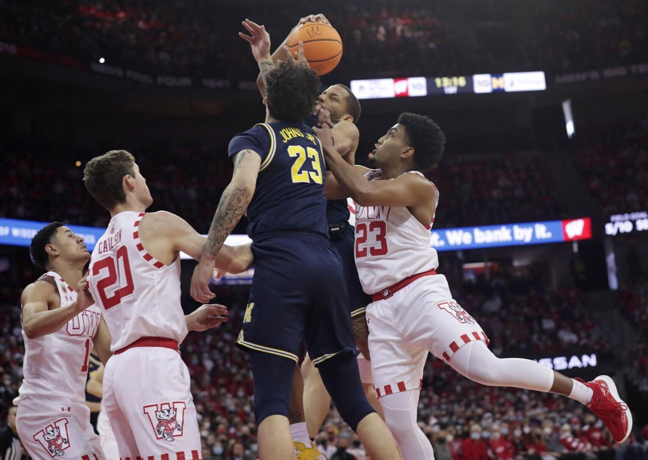 Brad Davison in shooting slump as his final Badgers game