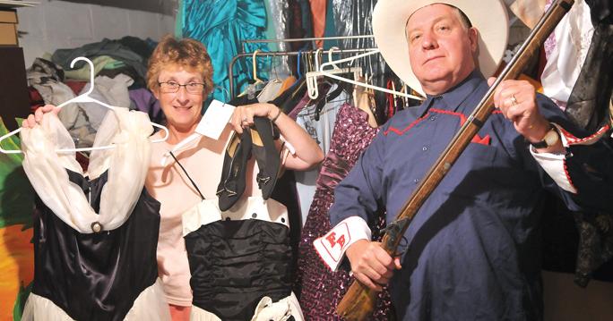 Propsmen Where to put all those costumes and props? The real challenge of ...
