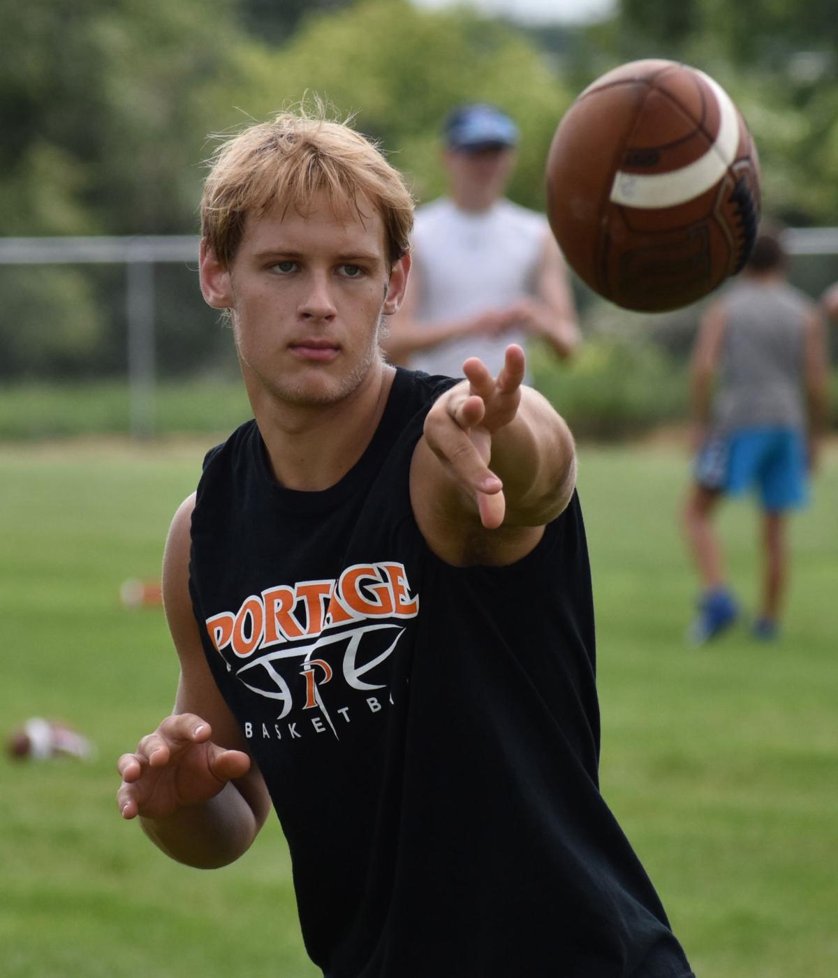 Prep Football Trickey Enjoys Return To Portage With His