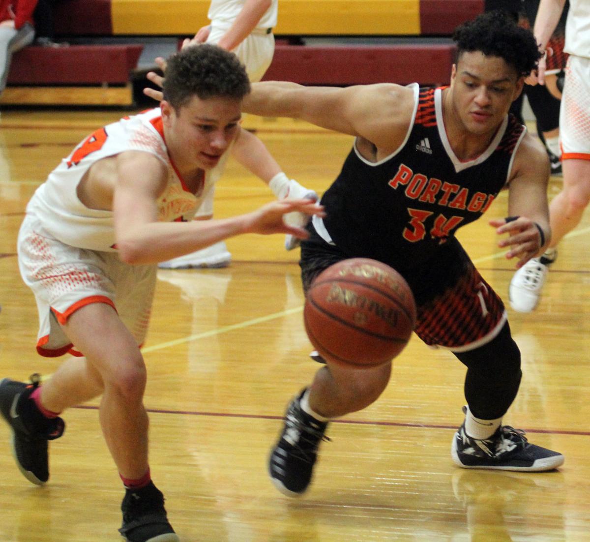 Prep Boys Basketball Second Half Run Carries Oregon Over Portage
