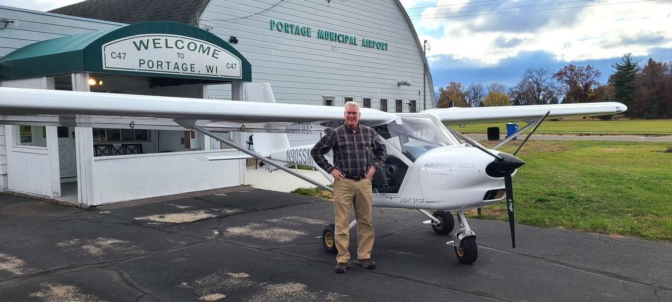 Veteran aviator sees bright future for Portage airport in new manager role