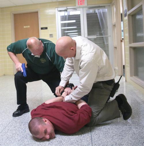 Making it real Gunshot punctuates courthouse security training Regional news