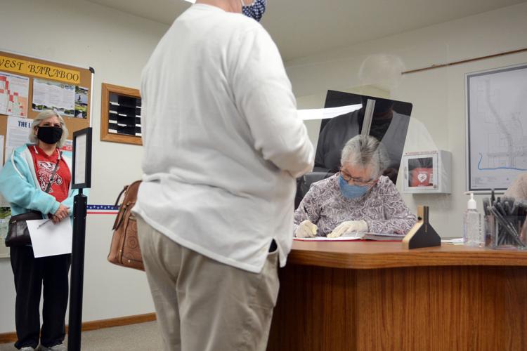Election Day 2020 in West Baraboo