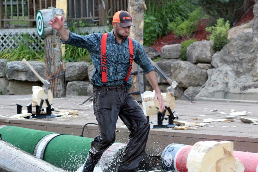 Dells Lumberjack Show returns to Paul Bunyan's Cook Shanty