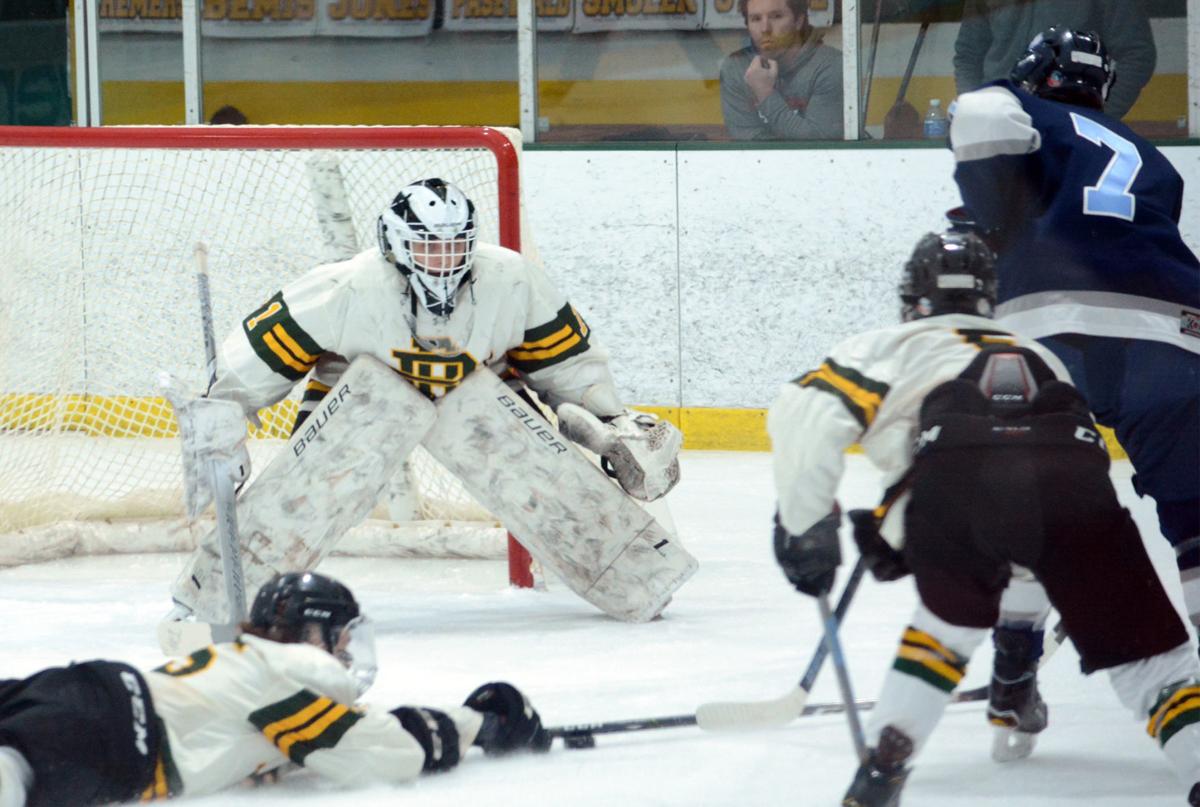 Boys Hockey Davis Steps Up As Beaver Dam Crushes Reedsburg