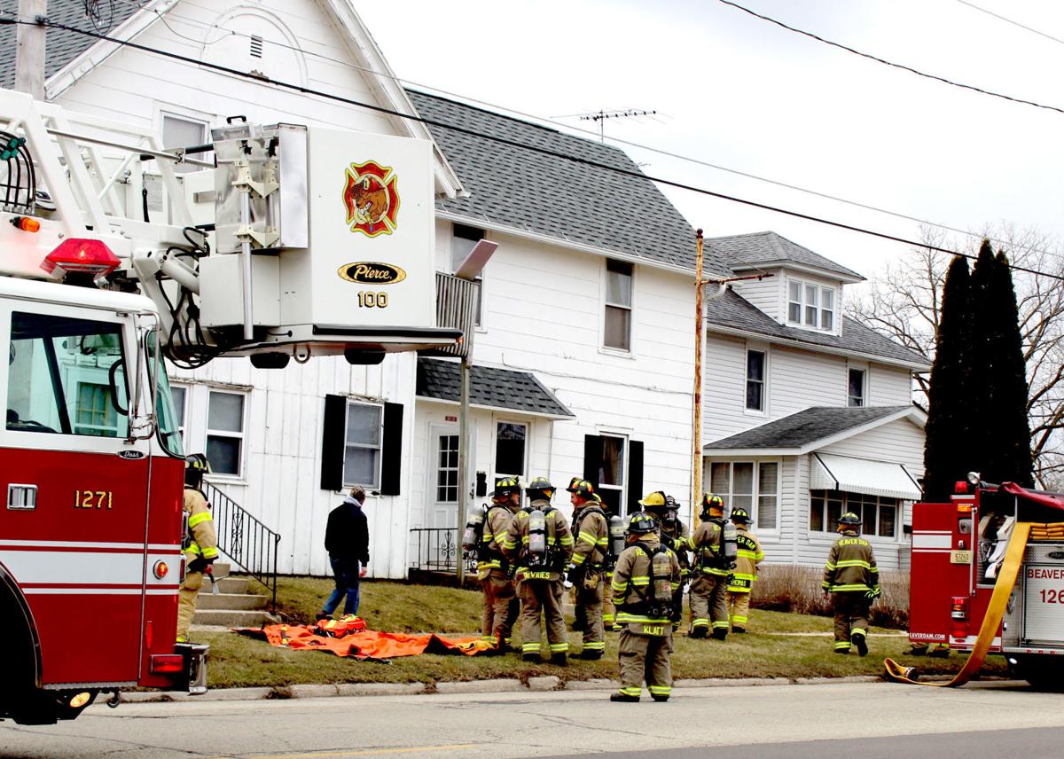 BDFD battles with fire on Madison Street