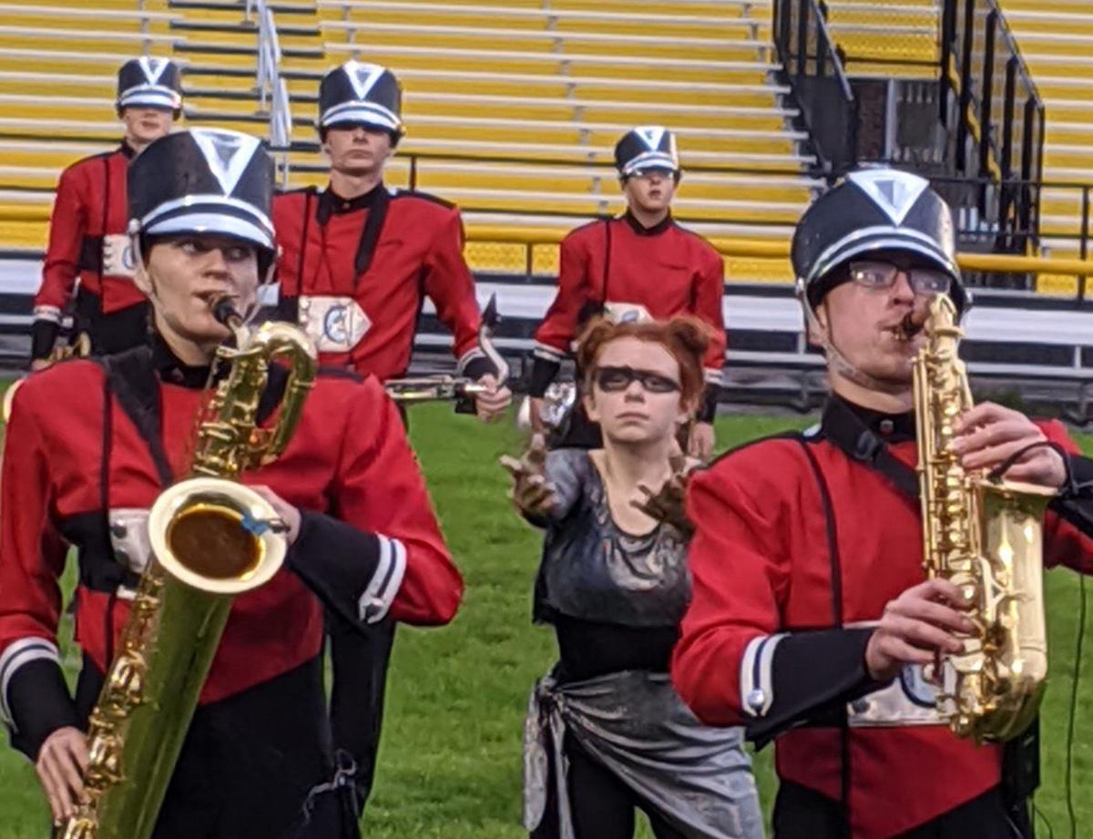 Columbus Marching Cardinals Band brings home first place score