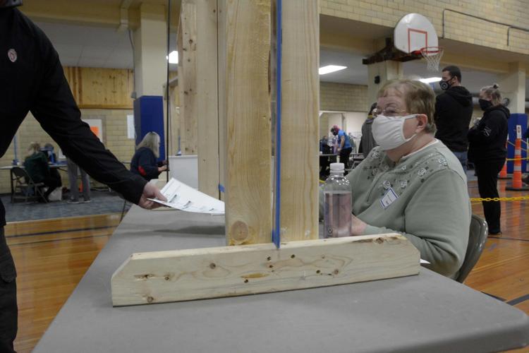 Voting in Baraboo