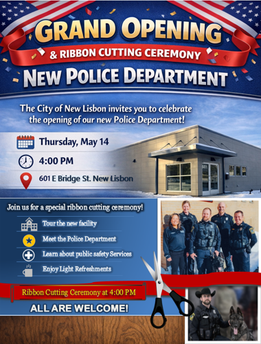 Grand Opening New Police Department