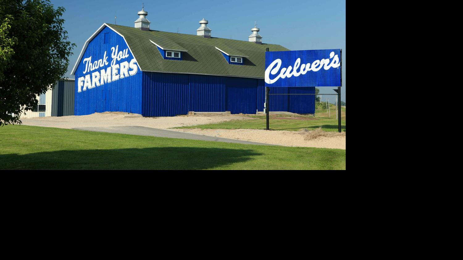 Culver S Blue Barn Raises Curiosity Regional News Wiscnews Com