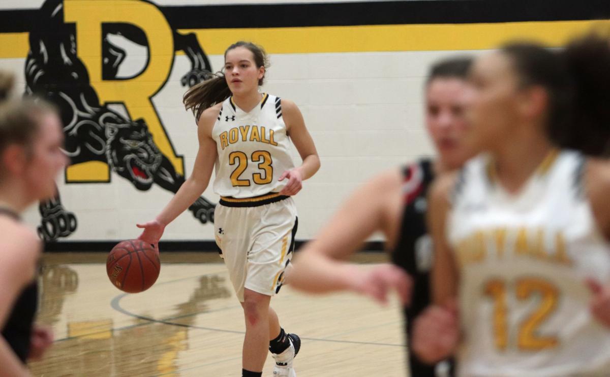 Prep Girls Basketball Royall Lets Lead Slip Away Late In Loss To