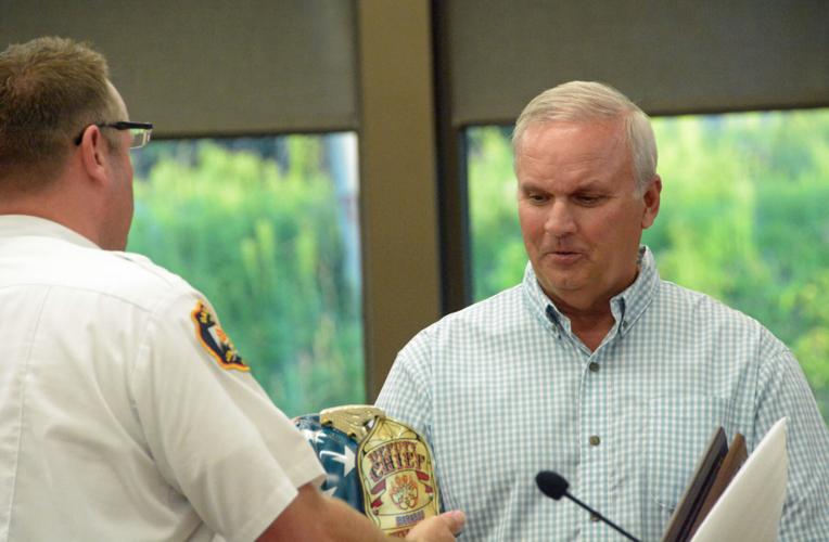 Deputy Chief Steve Pointon honored