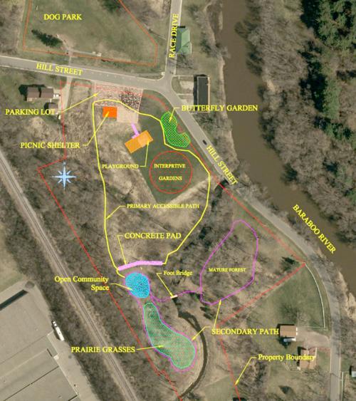 Arboretum map
