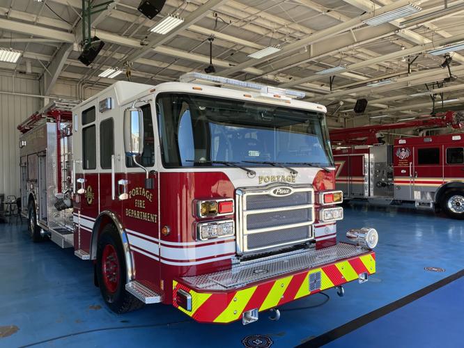 Portage Fire Department Engine 8