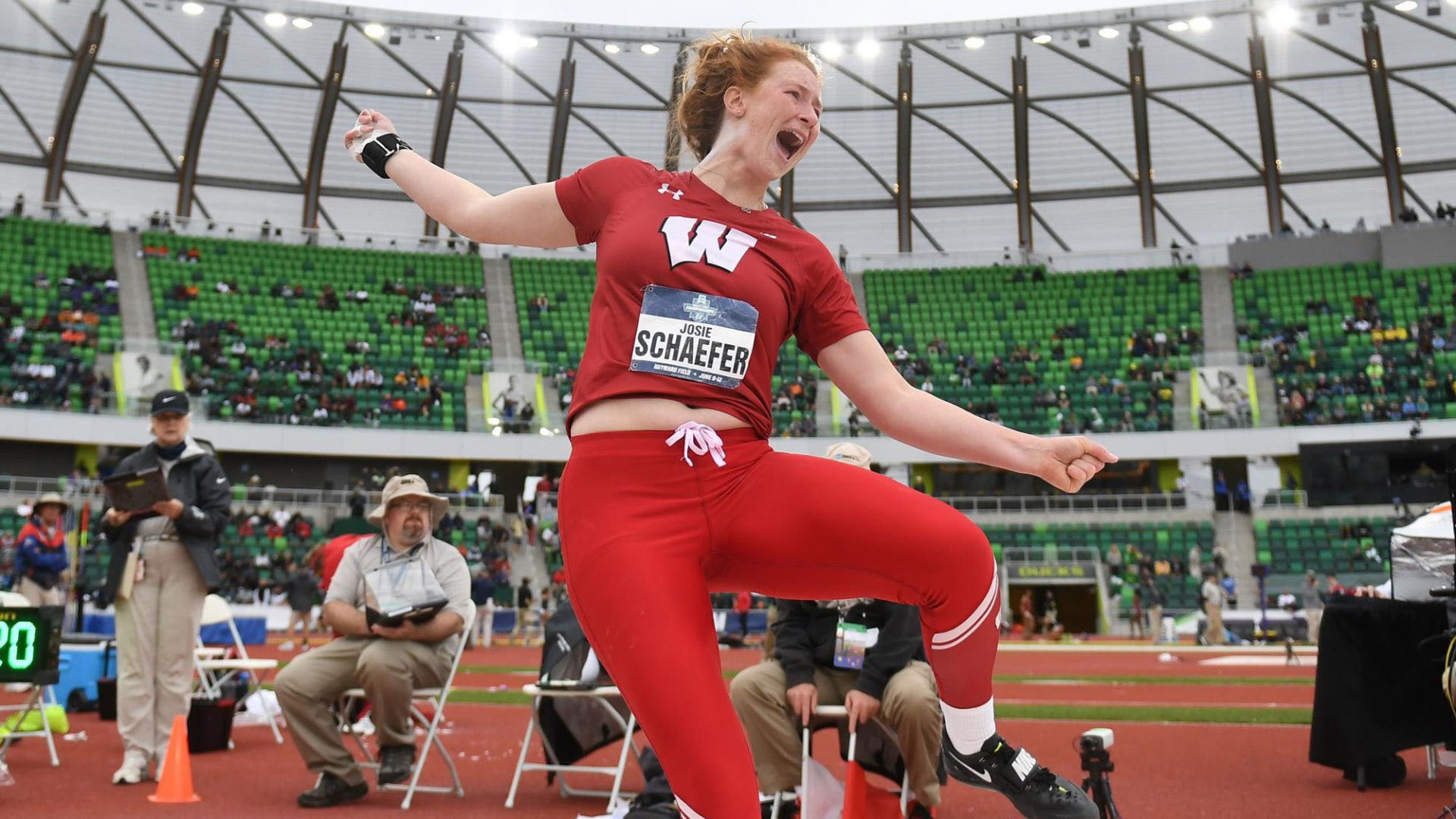 Wisconsin Badgers track and field champions jersey