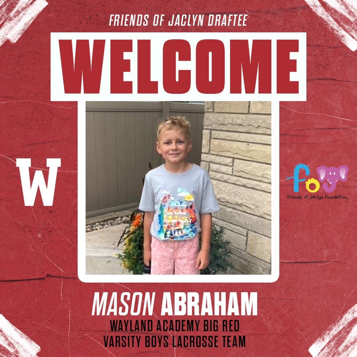 Mason Abraham Friends of Jaclyn Graphic