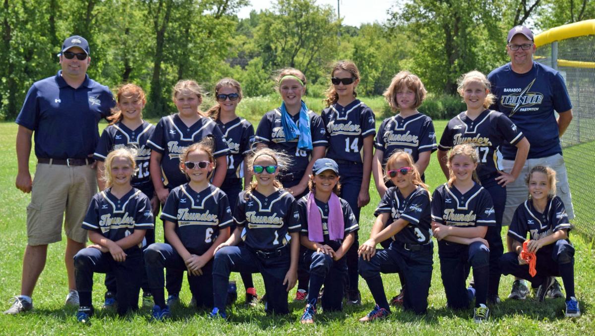 SOUTH CENTRAL LEAGUE Thunder U10 takes third at Sun Prairie Softball