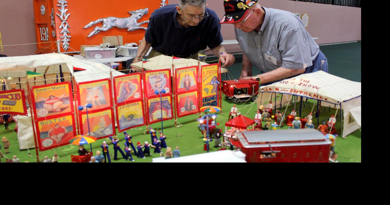 Model builders bring miniature displays to Circus World