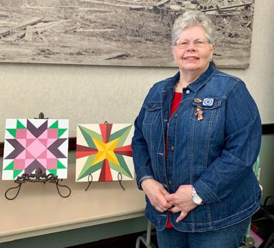 50 retired teachers learn about barn quilts