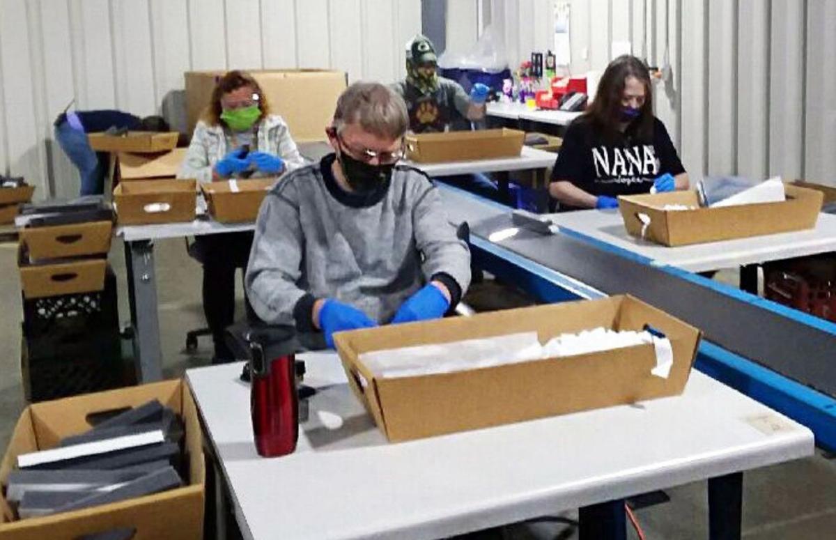 Reedsburg helps supply up to 30,000 face shields daily