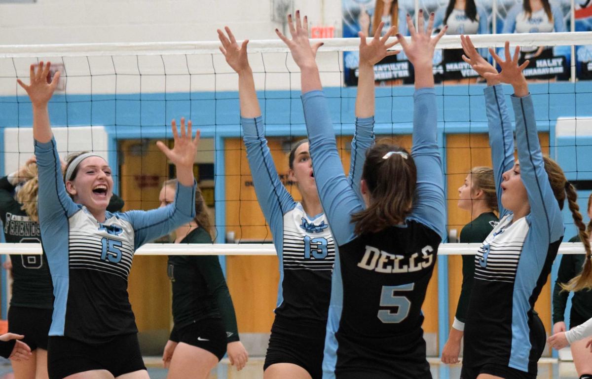 PREP VOLLEYBALL Wisconsin Dells keeps SCC title hopes alive with trio