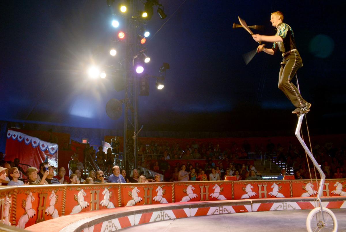 Circus World unicyclist featured on ABC's "The Gong Show" Regional