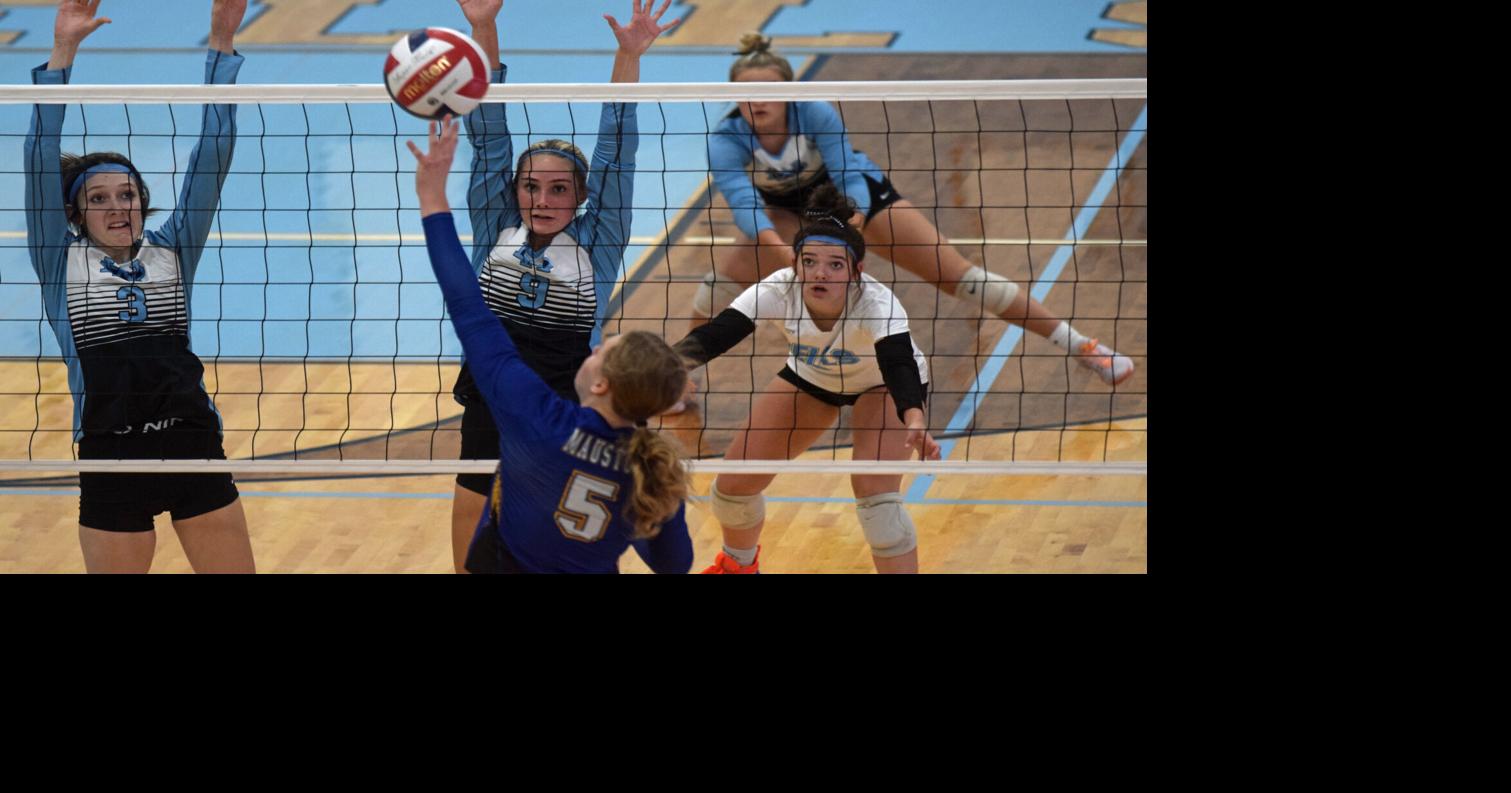 Photos: Rivals Mauston, Wisconsin Dells meet in pivotal South Central Conference volleyball clash