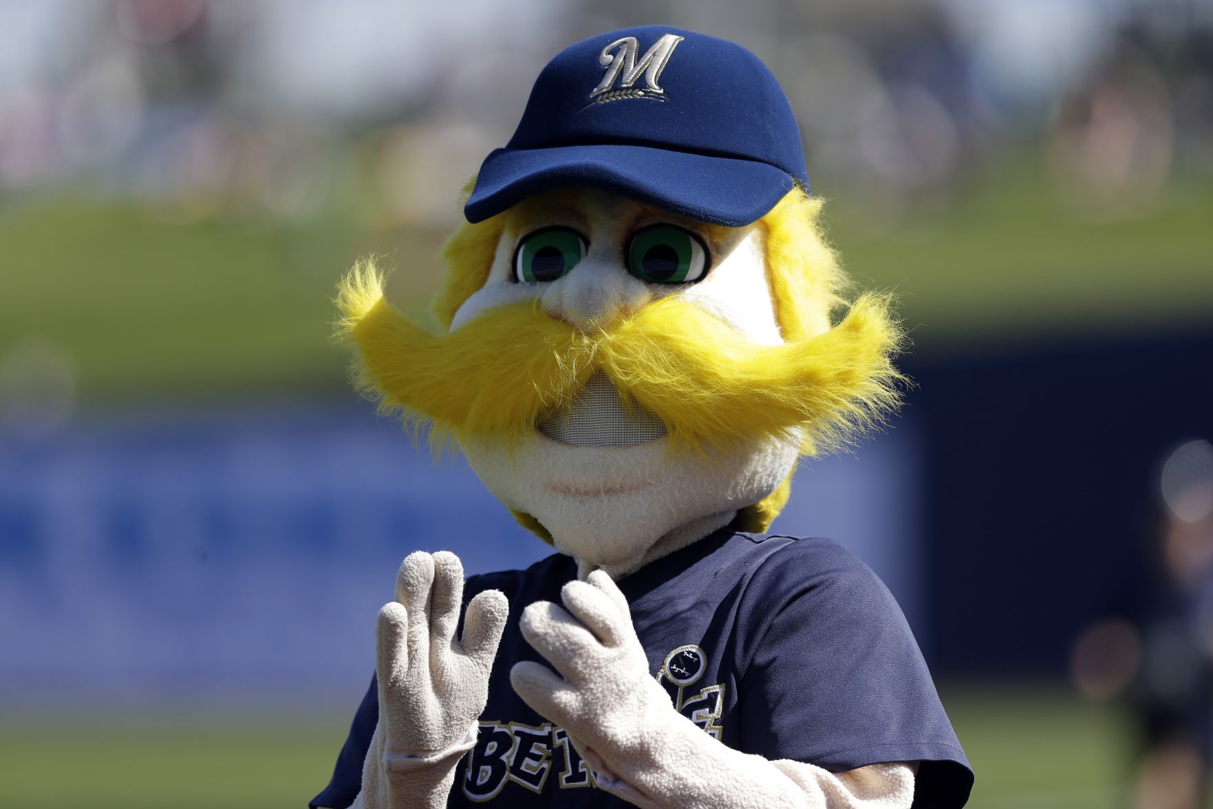 2012 newest MILWAUKEE BREWERS BERNIE CHALET FIGURE