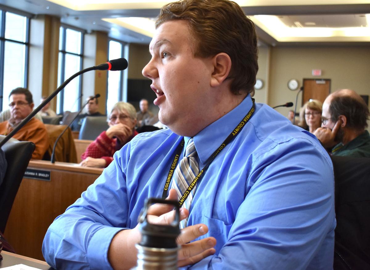 Matthew Rohrbeck Columbia County supervisors narrowly nix redistricting resolution