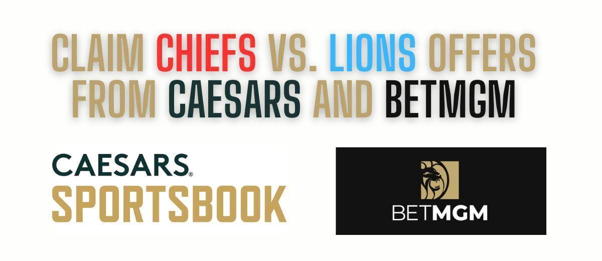 BetMGM Promo for Lions vs. Chiefs: 100% Same Game Parlay Boost