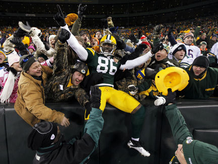 Celebrating nearly three decades of Lambeau Leaps