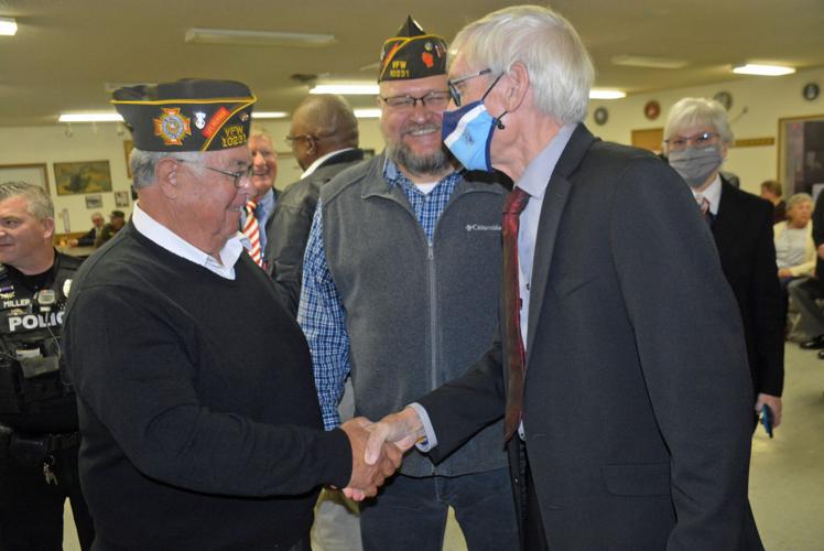 Gov. Tony Evers signs Purple Heart Memorial Highway bill in Necedah