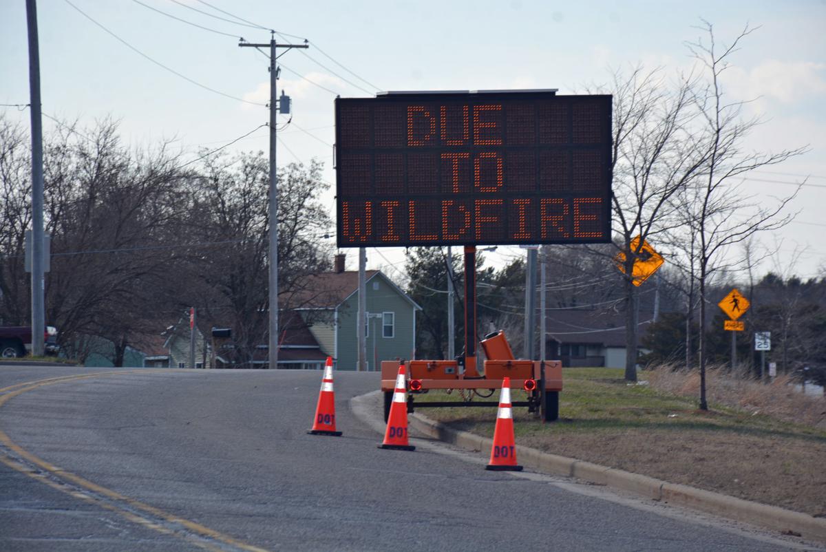 DNR, local fire departments fight 200acre wildfire at Necedah Wildlife