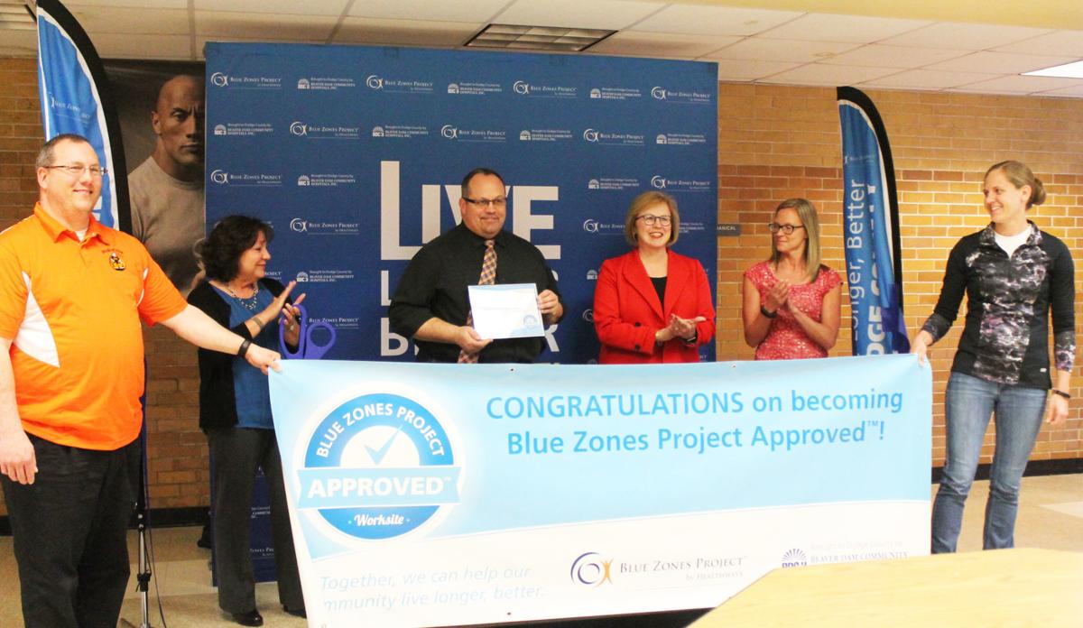 Horicon schools Blue Zones approved worksite