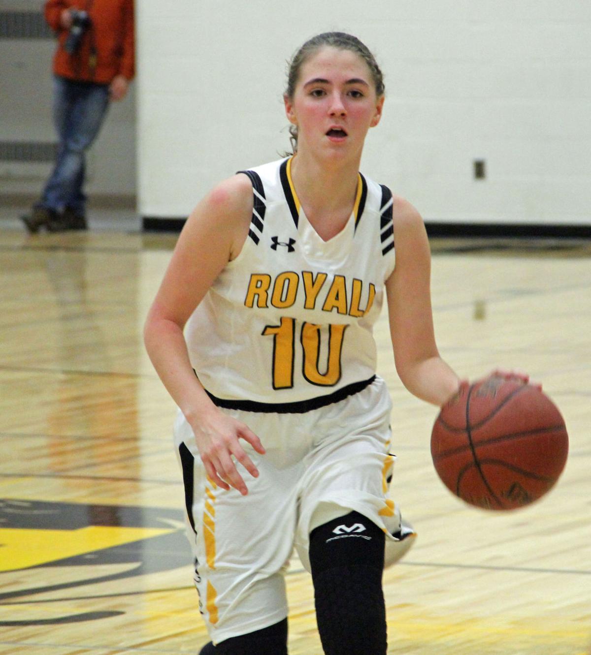 Prep Girls Basketball Mauston S Brescia Powers Golden Eagles To