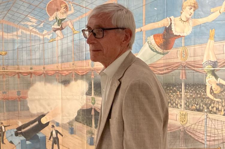Governor Evers at Circus World