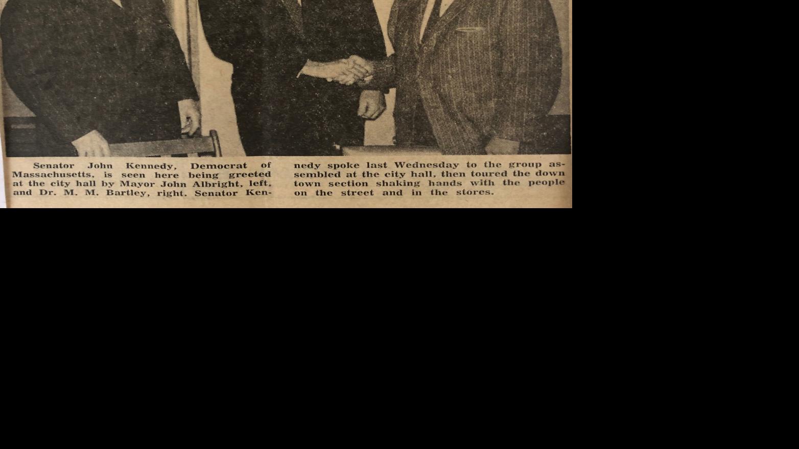 Wisconsin Primary In 1960 Candidates John Kennedy And Hubert