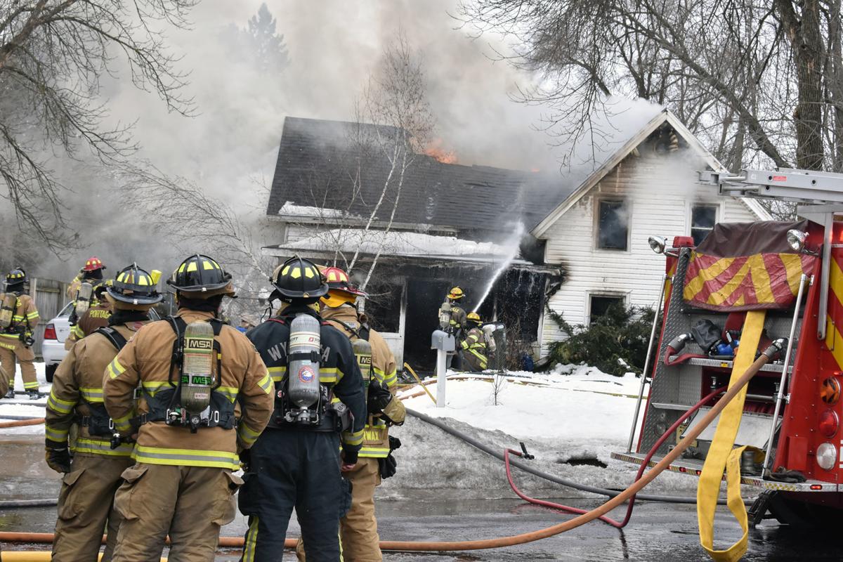 Father, 2 children safe after their Portage home catches fire