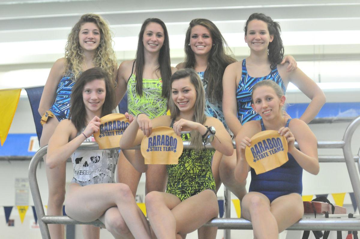 Prep girls swimming Baraboo swimmers to compete in Friday's state meet