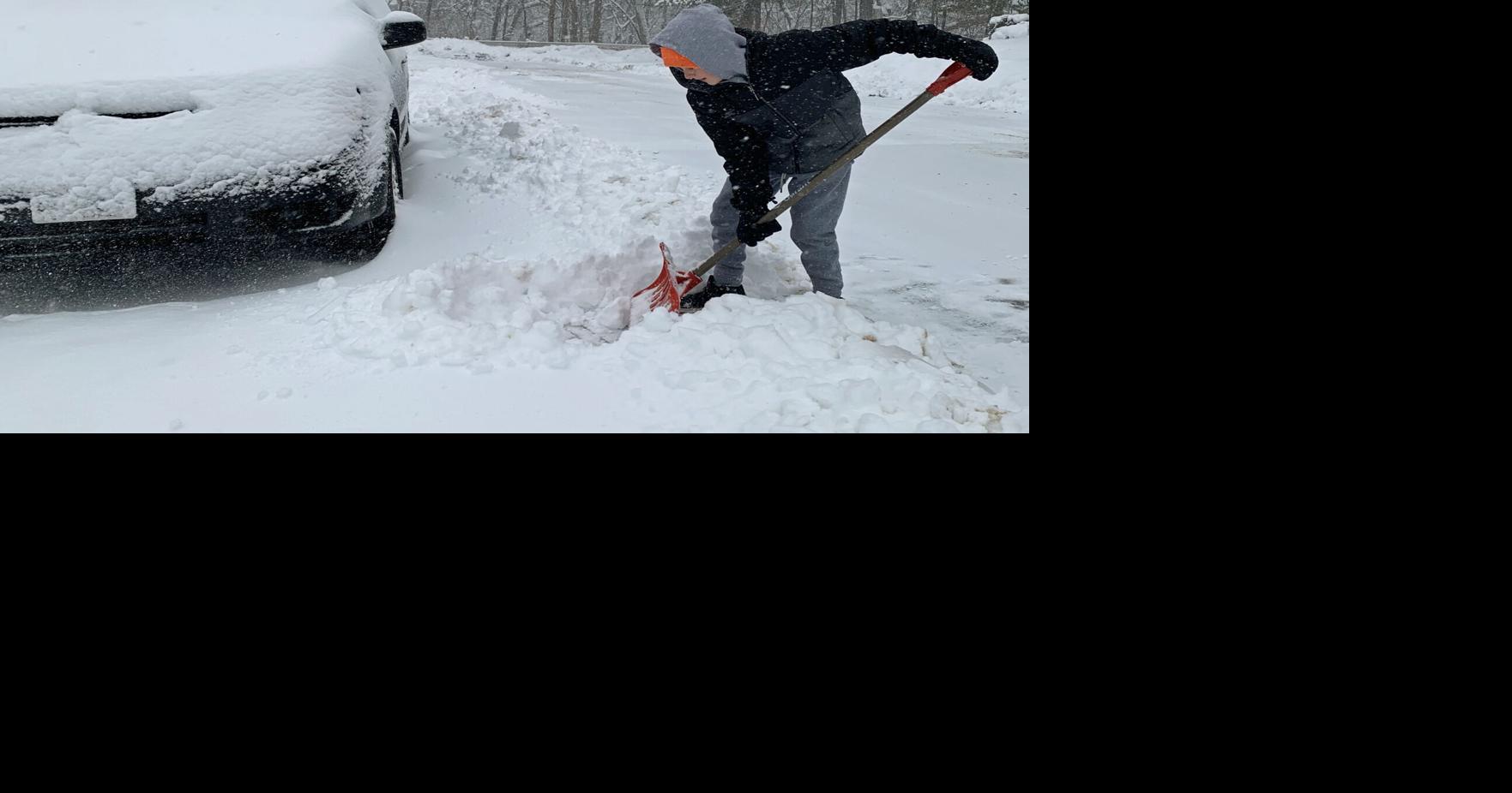 Second snowstorm hits central Wisconsin, frigid temps coming