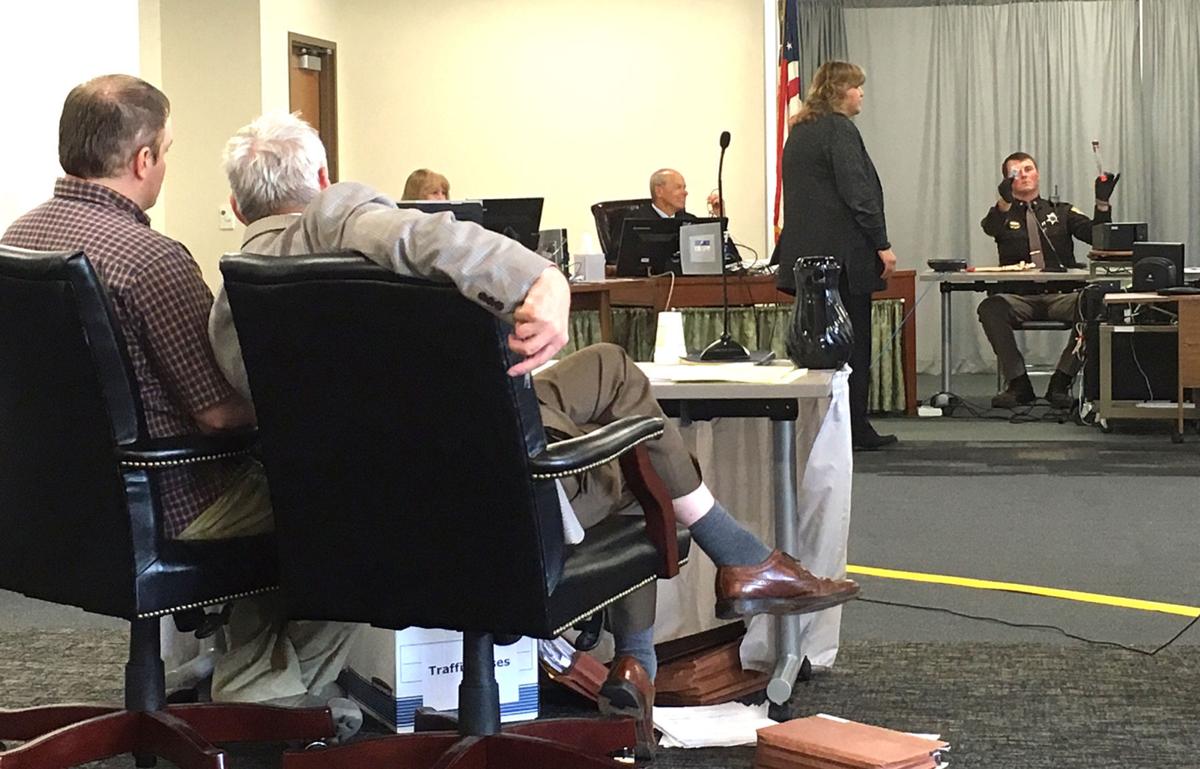 Chase Thistle on trial