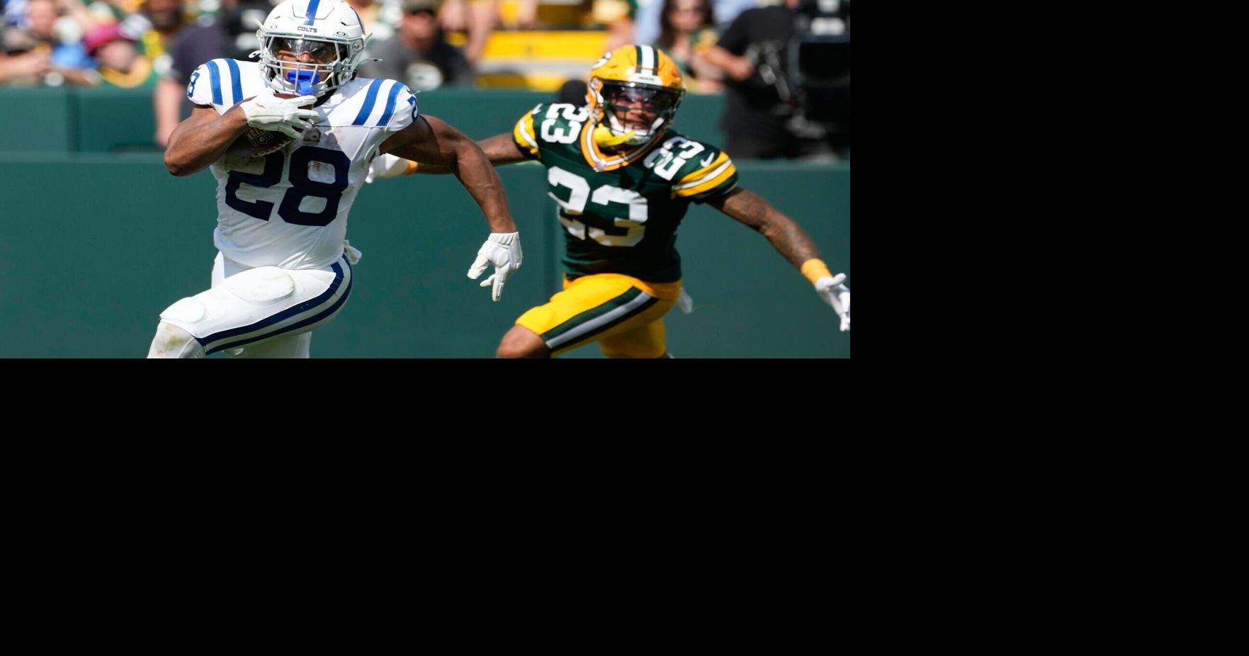 Photos Colts running back Jonathan Taylor returns to Wisconsin to play