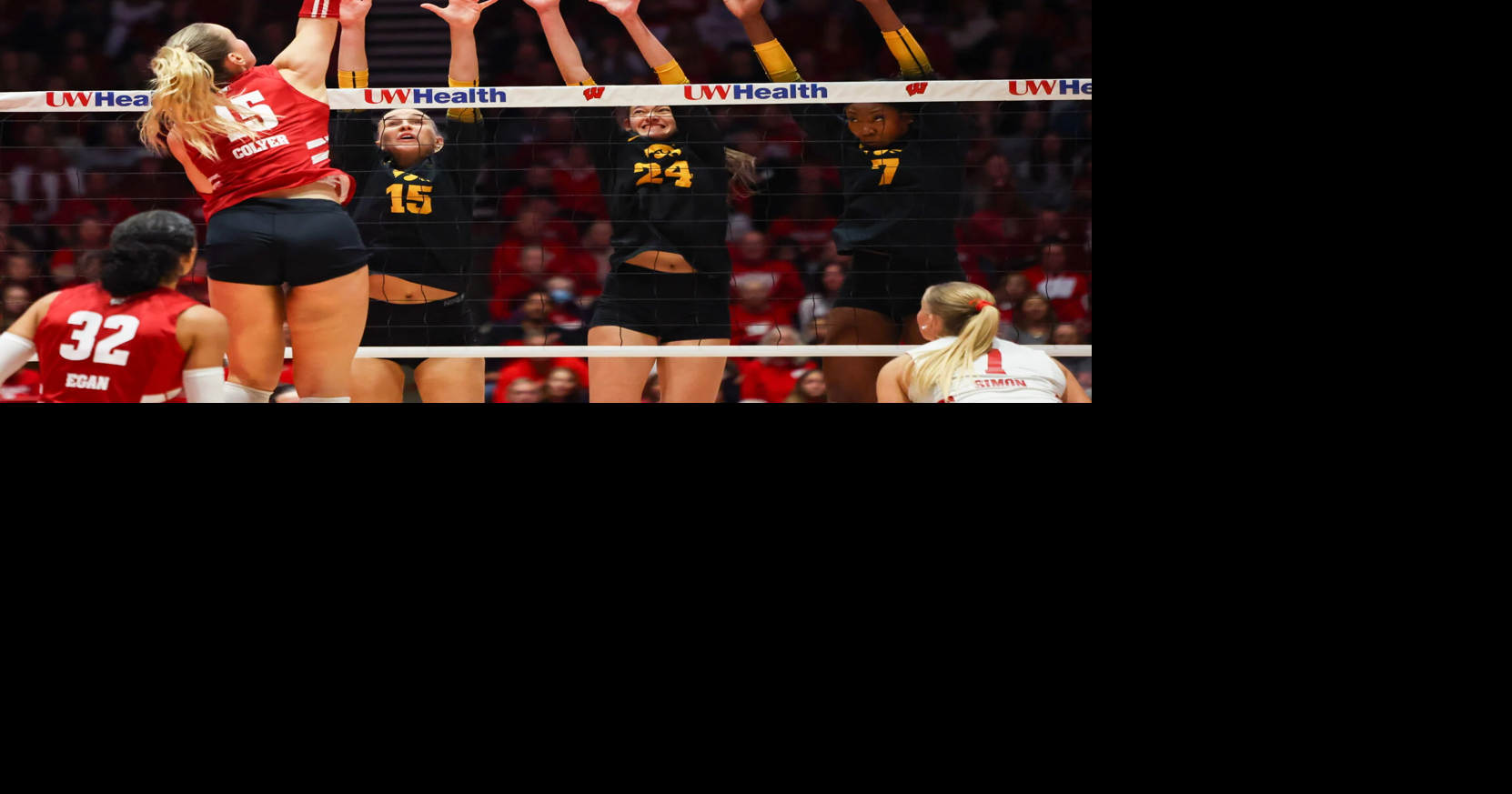3 things that stood out in Wisconsin volleyball's sweep of Iowa