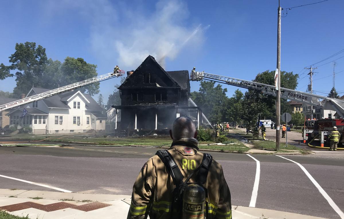 UPDATE Firefighters battling Portage house fire Regional news