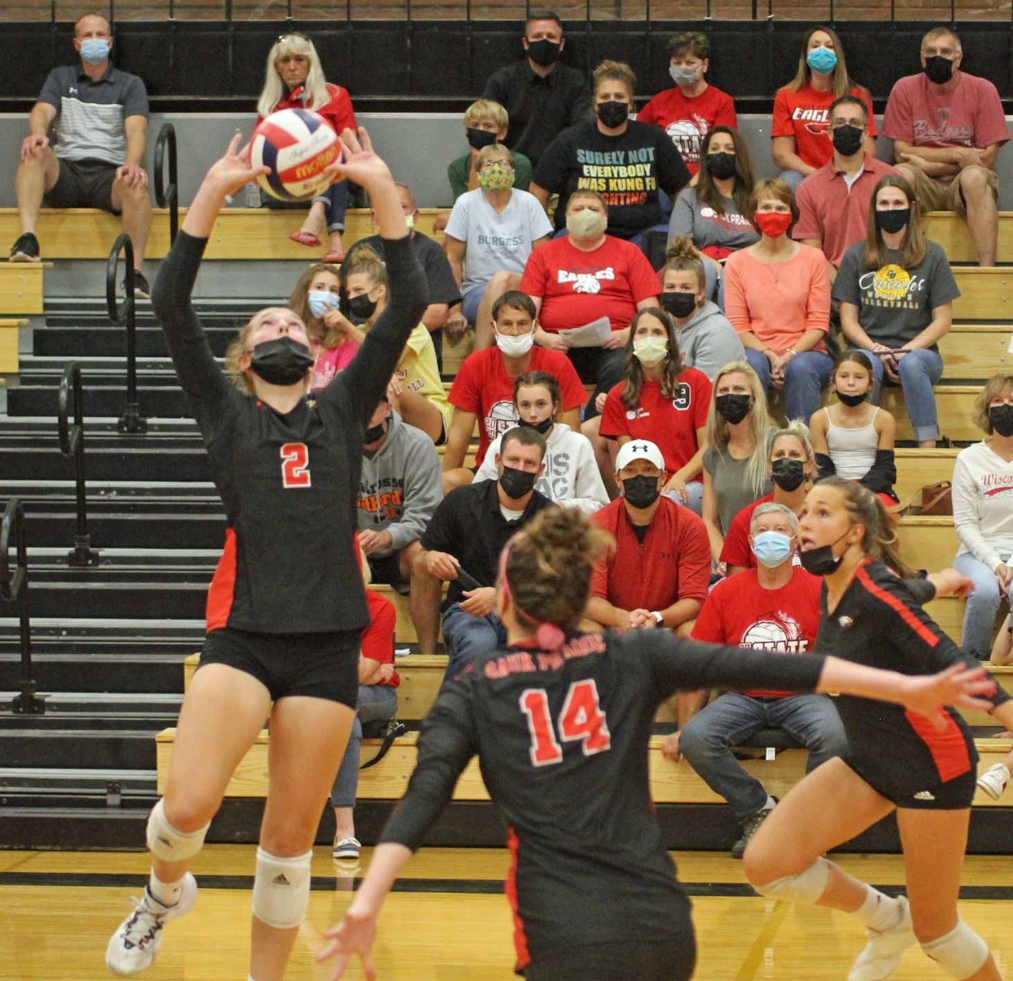 Sauk Prairie volleyball sweeps by Ripon, into sectional finals
