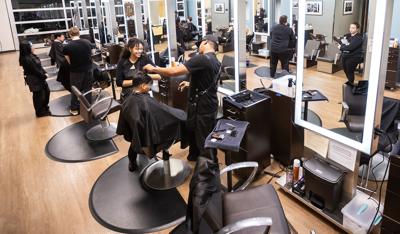 Madison College now offers a Barber Technical Diploma program, this is one of the classrooms.