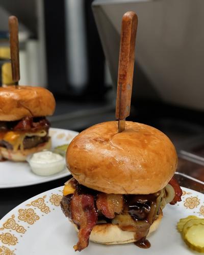The Wisconsin Beef Council names the Tennessee Whiskey Burger at The Dump Bar & Grill in Cambria as the winner of the third annual Wisconsin’s Best Burger Contest on April 24. The Tennessee Whiskey Burger features a ½-pound ground chuck patty topped with cheddar cheese, sautéed onions, whiskey brown sugar candied bacon, and a bourbon glaze, served on a lightly grilled Kaiser roll.